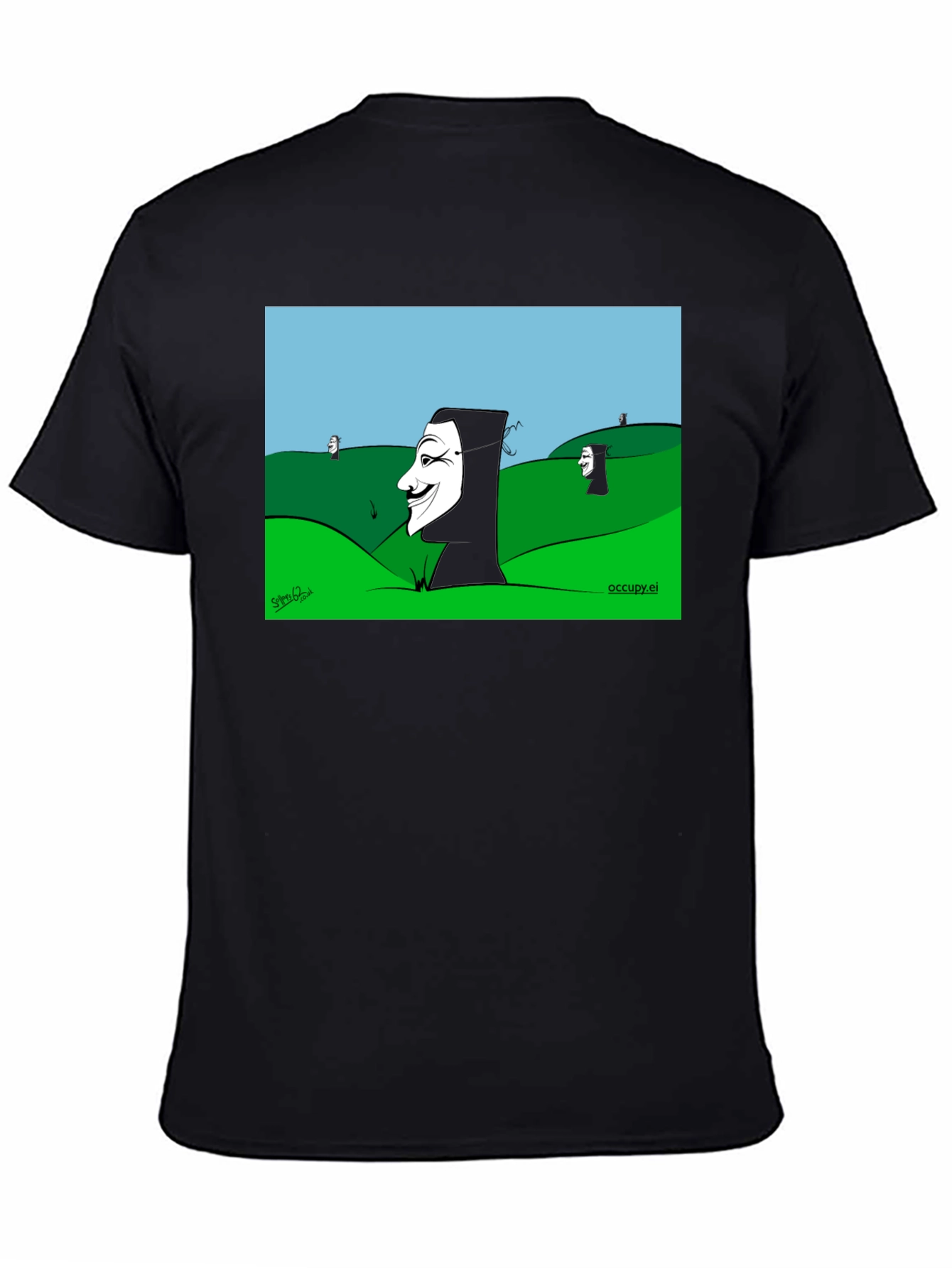 V for Vendetta Cartoon T-Shirt