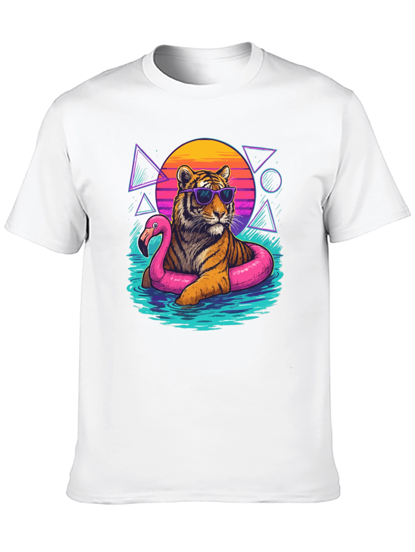 Cool Tiger in Sunglasses Graphic Tee