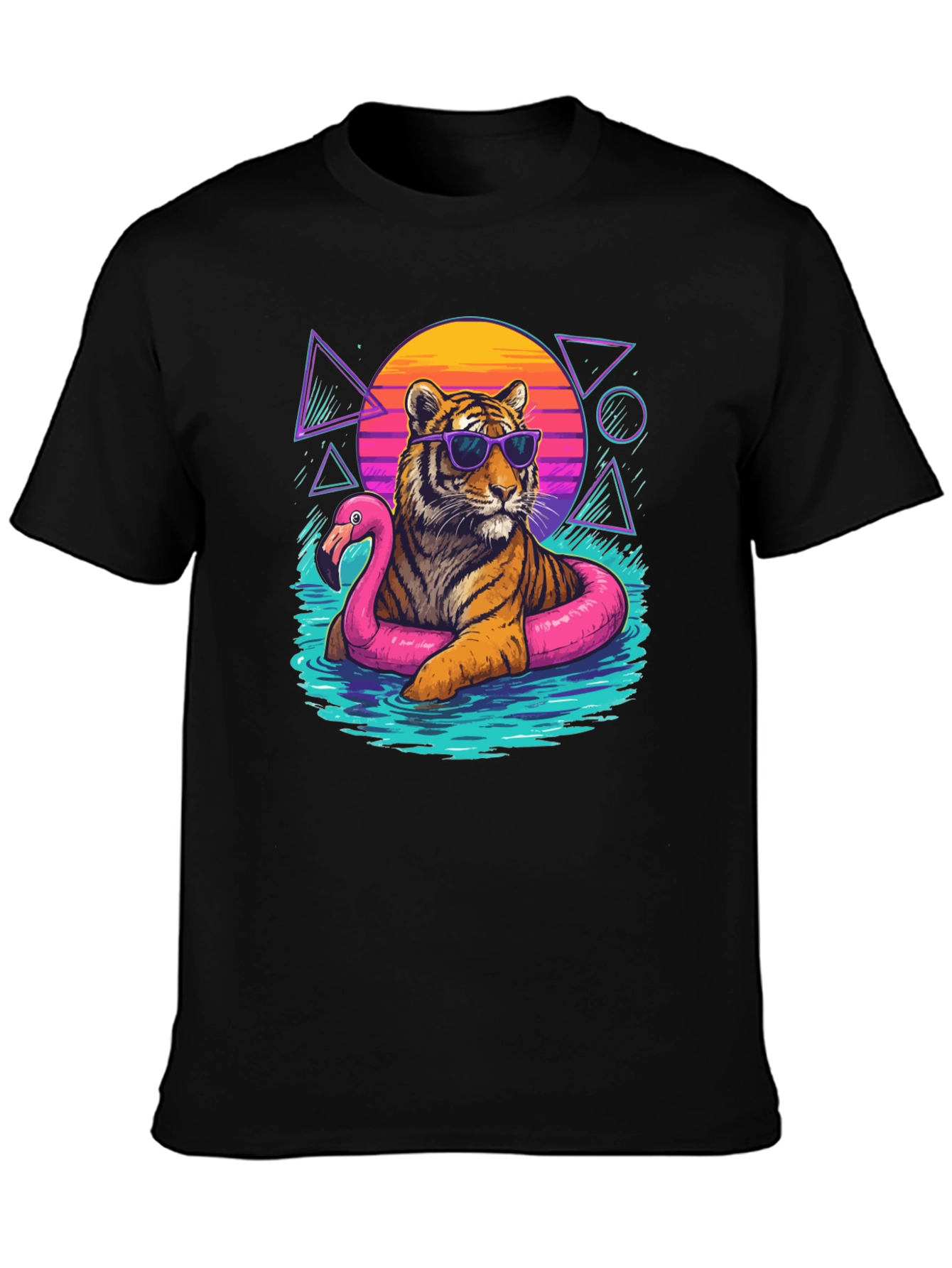 Cool Tiger in Sunglasses Graphic Tee