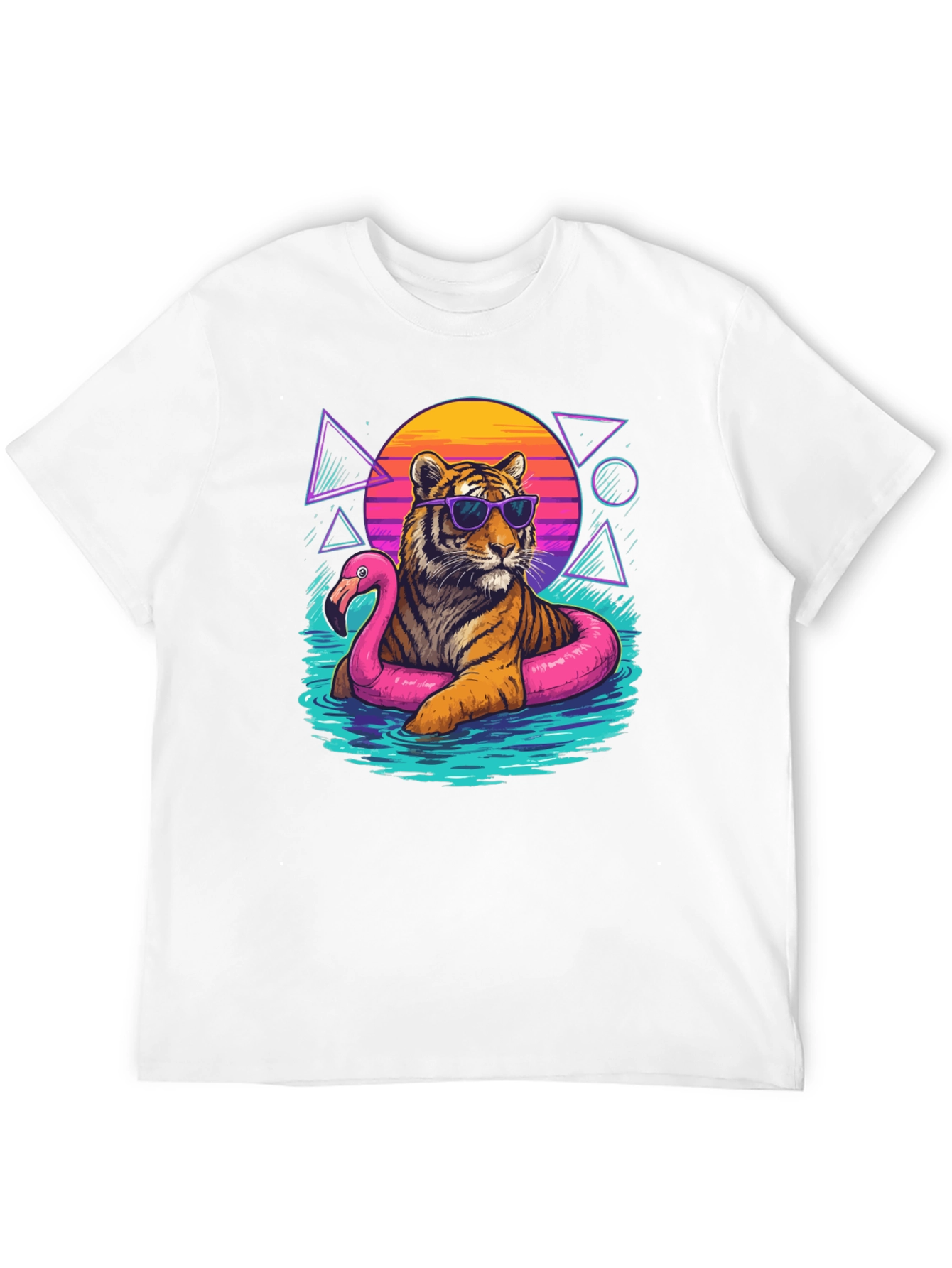 Cool Tiger in Sunglasses Graphic Tee