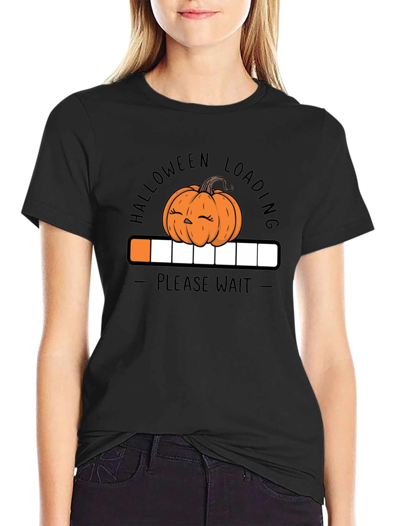 Halloween Loading Pumpkin T-Shirt