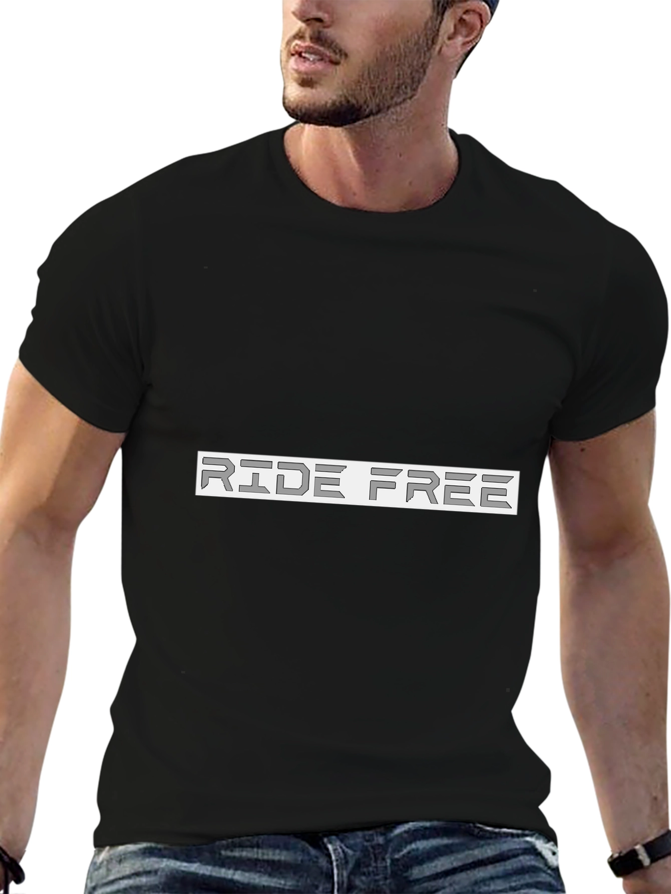 Ride Free Black T-Shirt