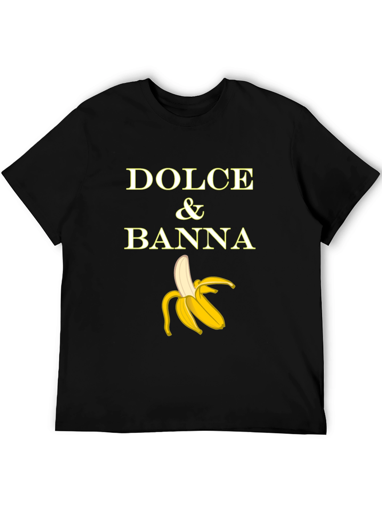 Dolce & Banna T-Shirt Funny Banana Graphic Tee