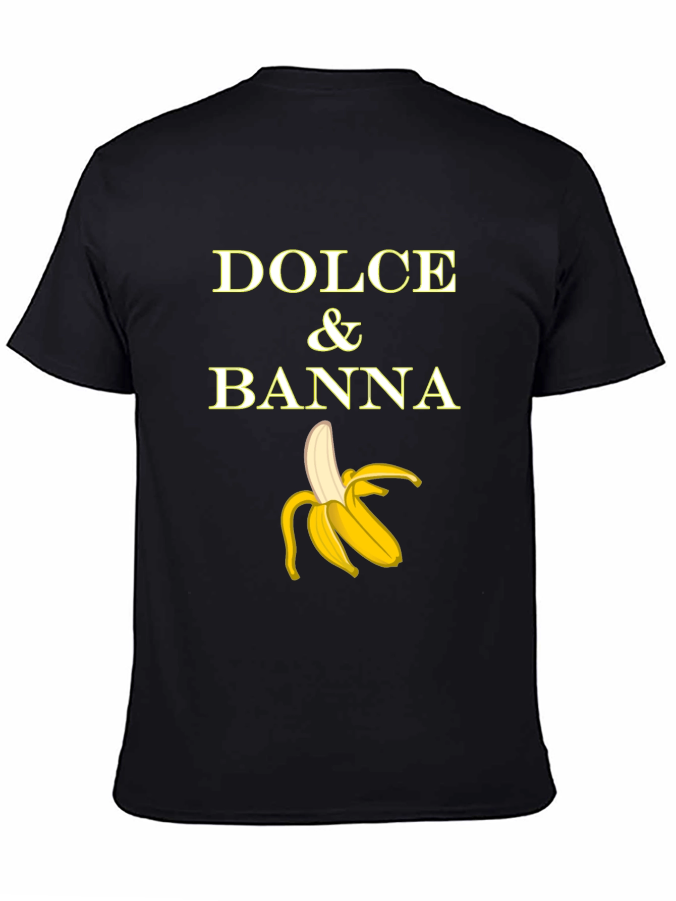 Dolce & Banna T-Shirt Funny Banana Graphic Tee