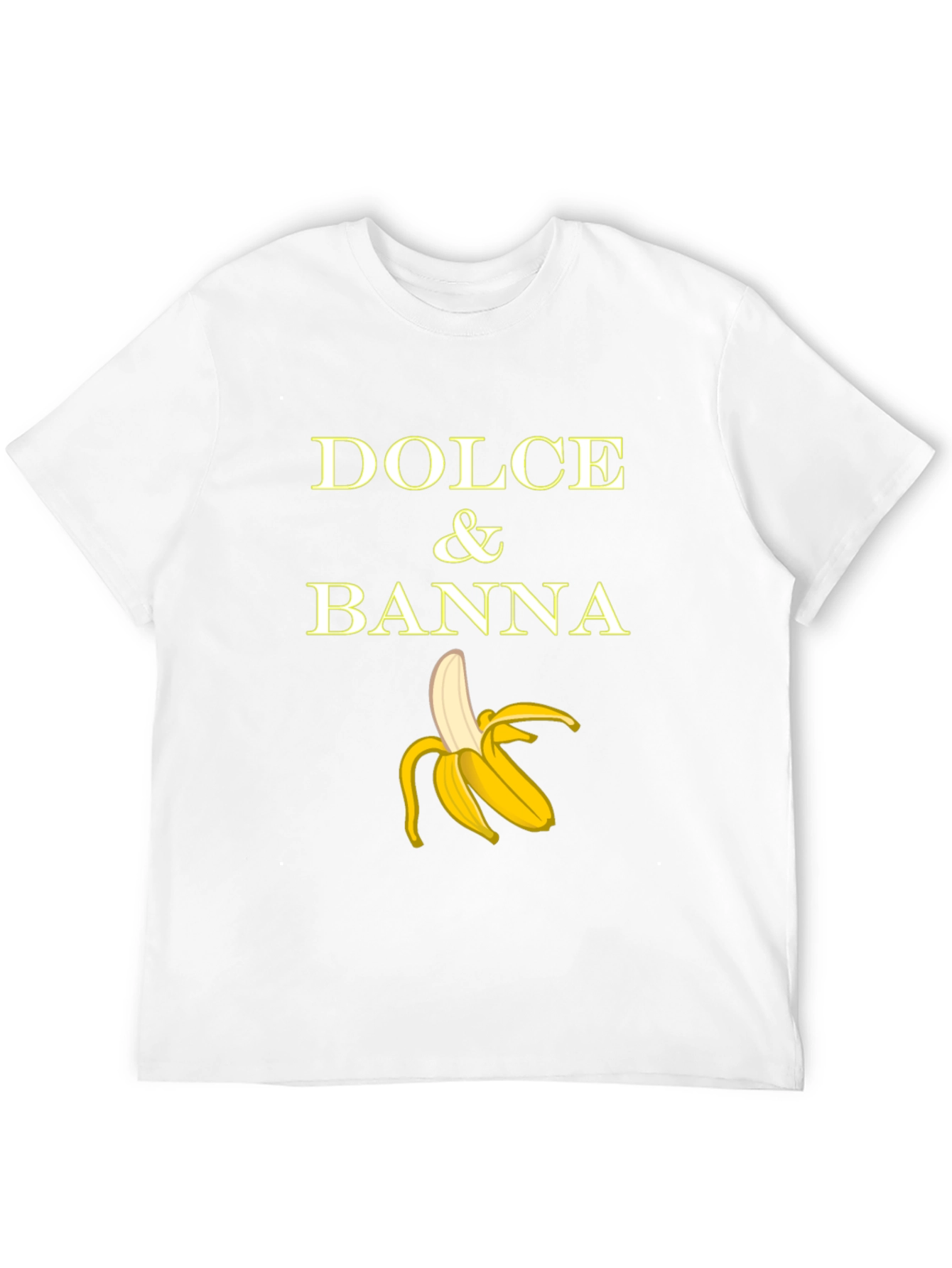 Dolce & Banna T-Shirt Funny Banana Graphic Tee
