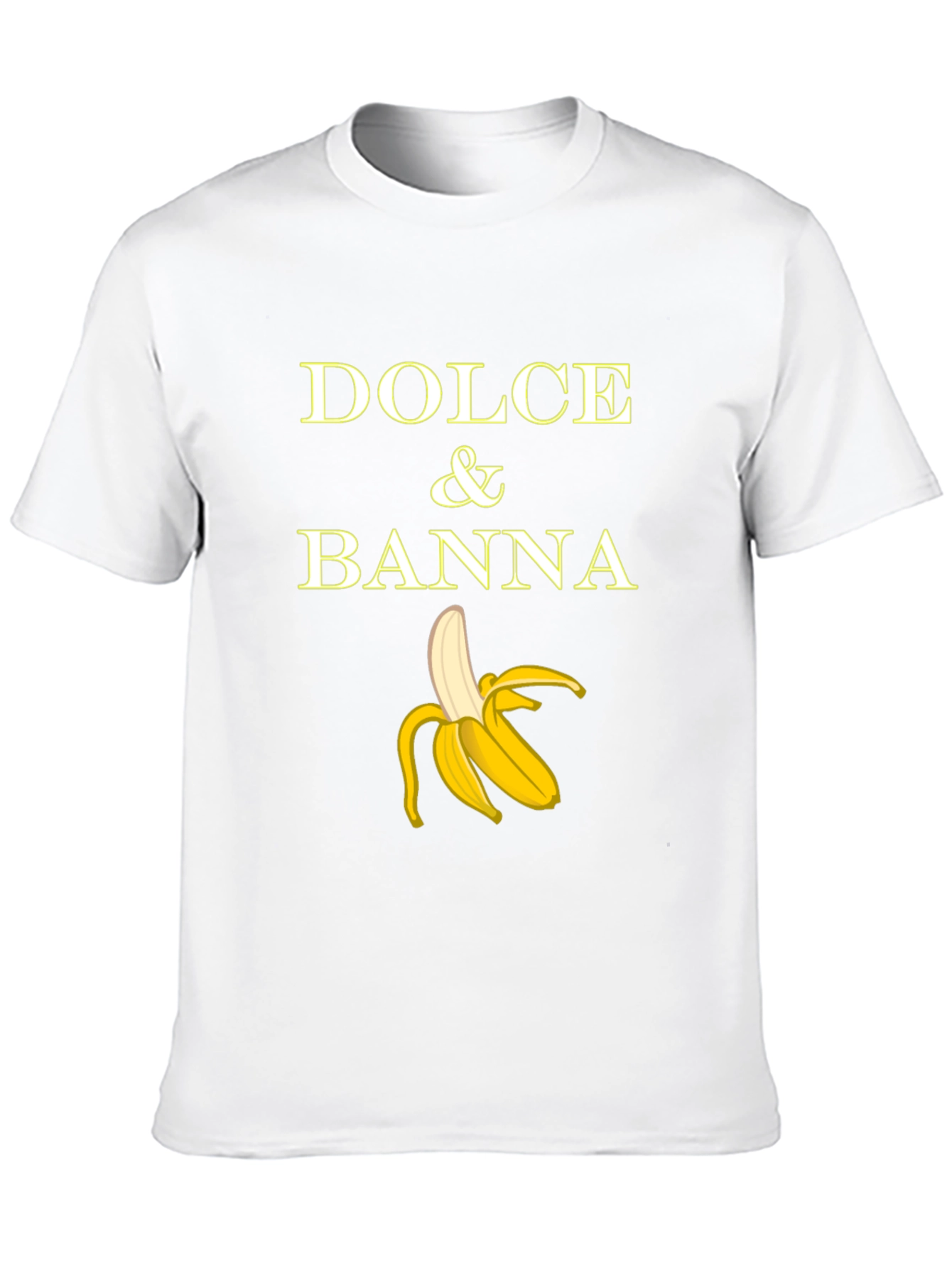 Dolce & Banna T-Shirt Funny Banana Graphic Tee