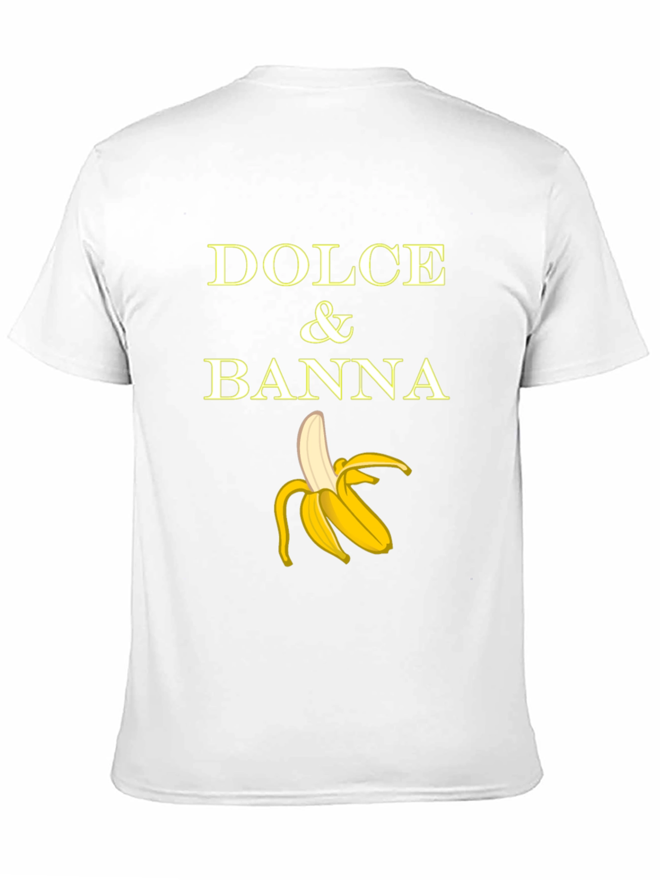 Dolce & Banna T-Shirt Funny Banana Graphic Tee