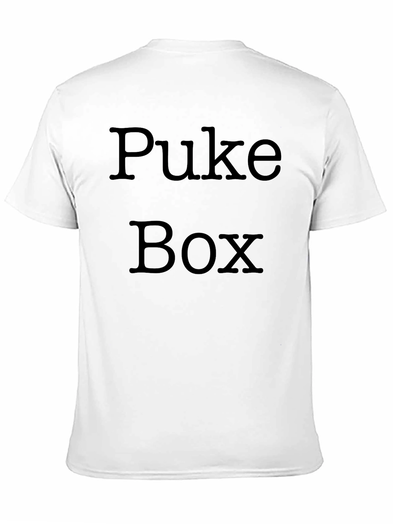 Puke Box Graphic Tee -  Bold Statement T-Shirt