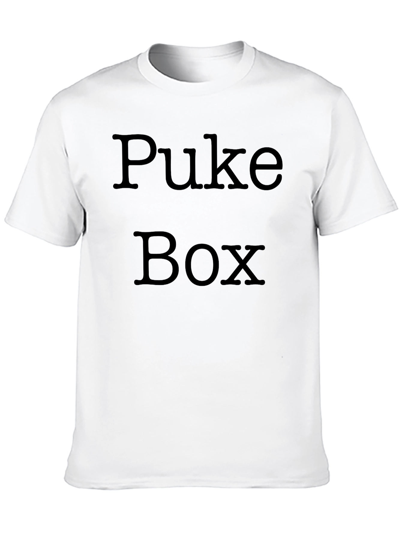 Puke Box Graphic Tee -  Bold Statement T-Shirt