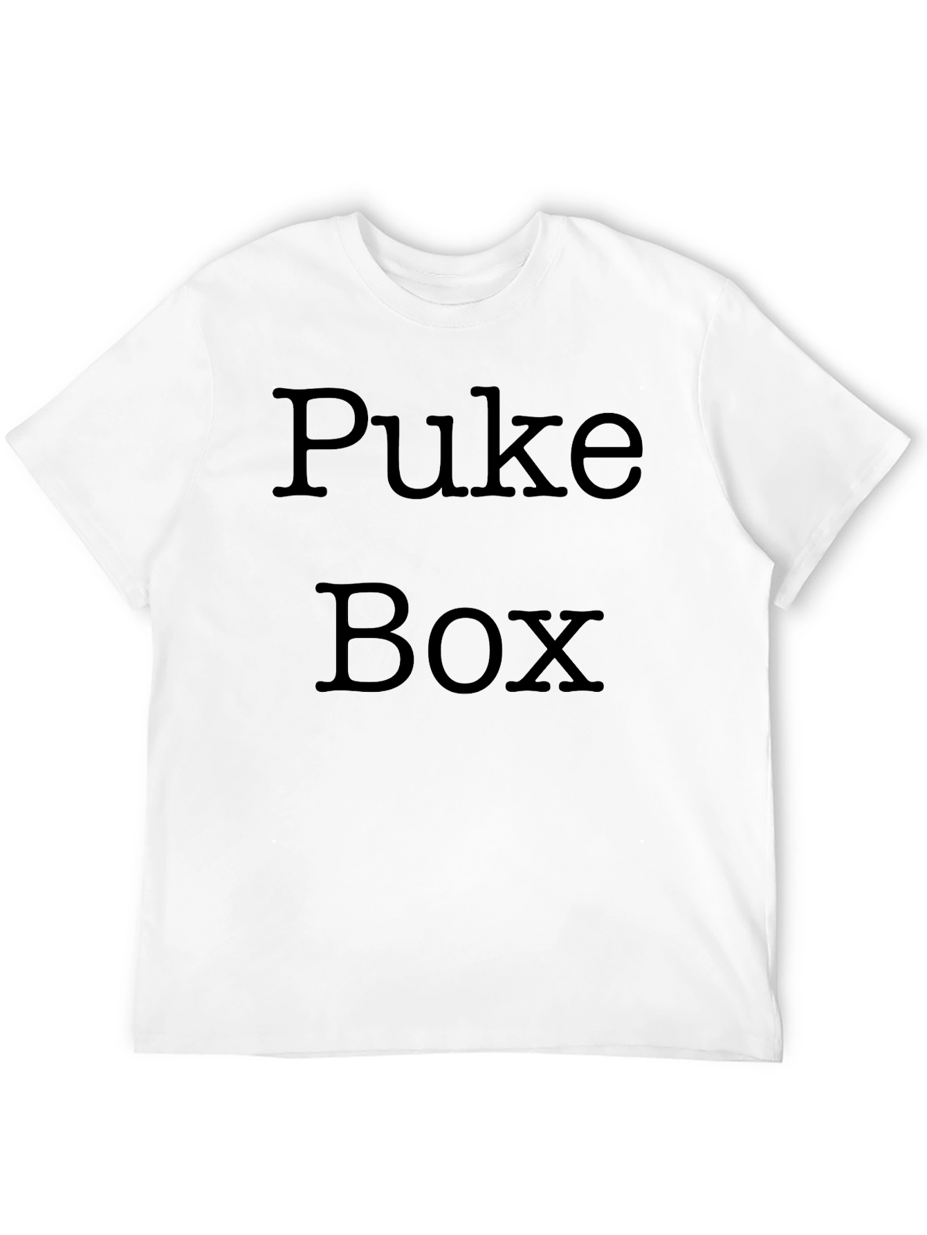 Puke Box Graphic Tee -  Bold Statement T-Shirt