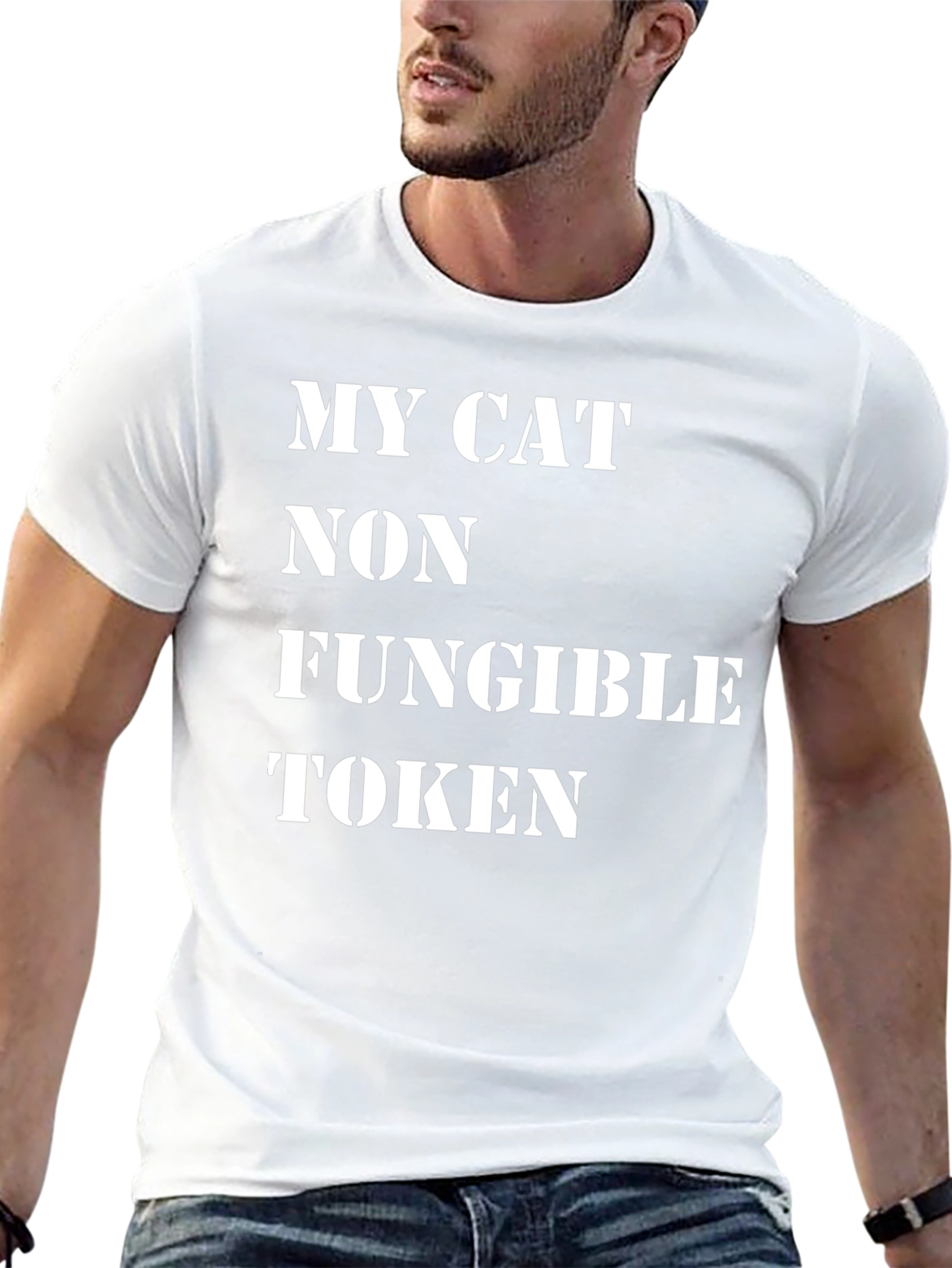 My Cat NFT Black T-Shirt