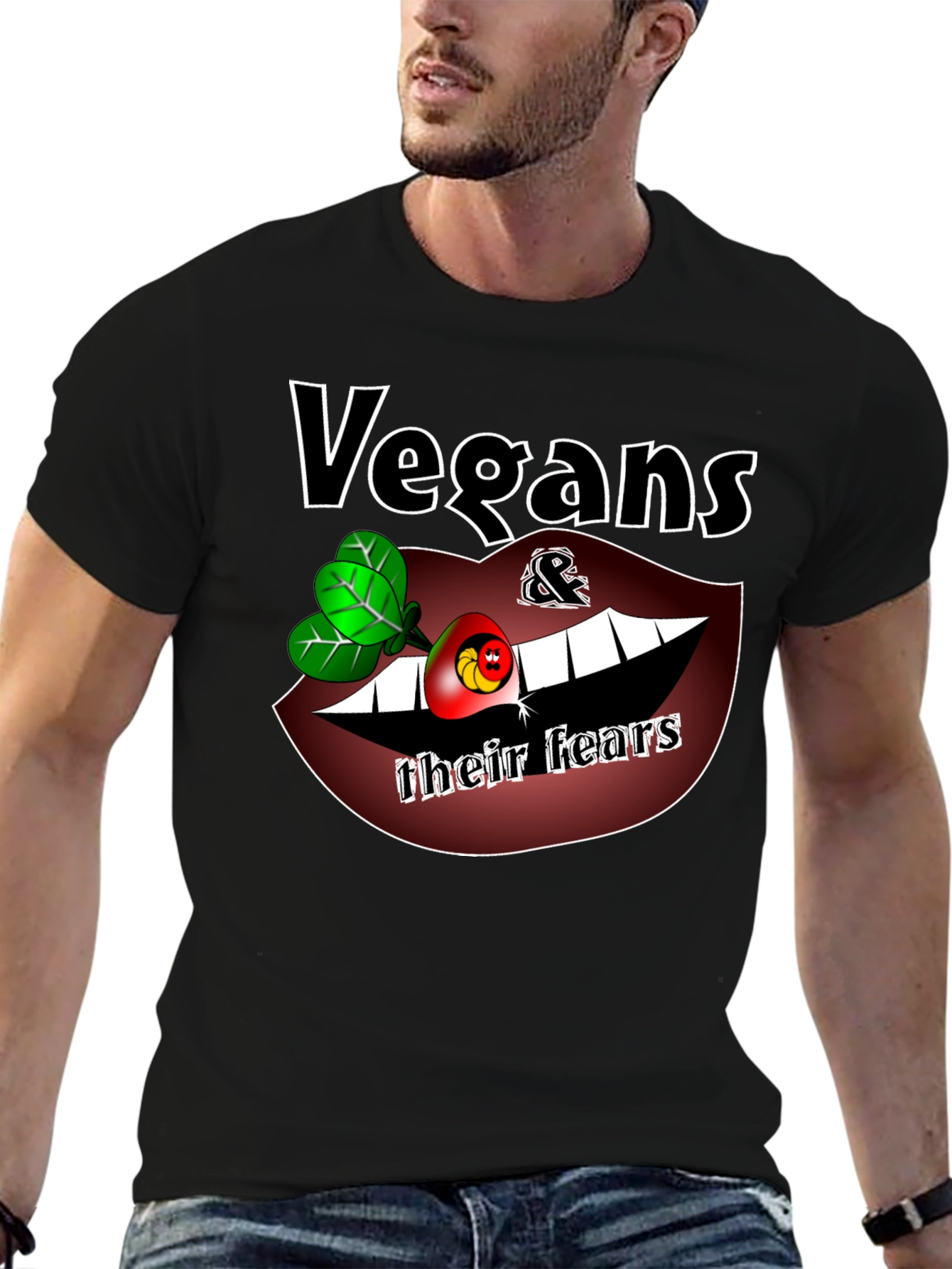 Vegans & Their Fears Graphic T-Shirt