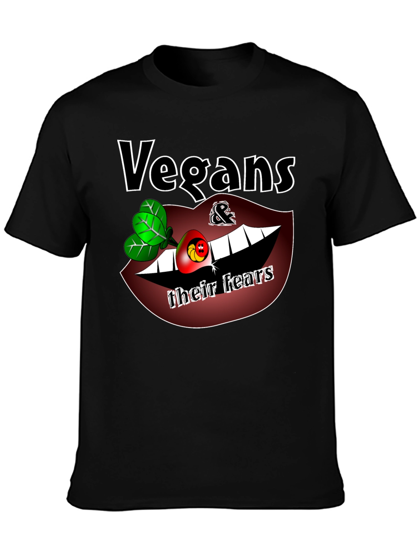 Vegans & Their Fears Graphic T-Shirt