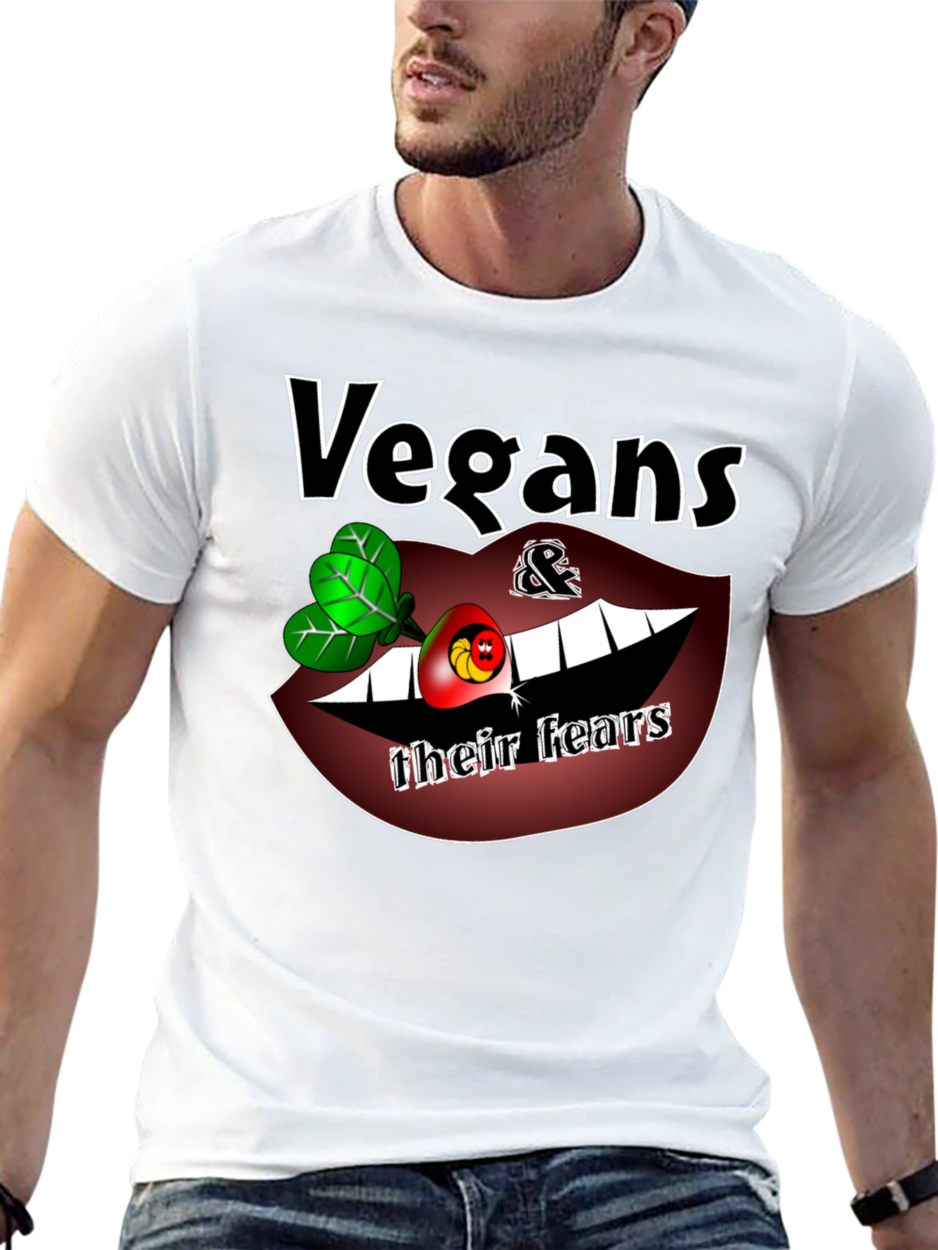 Vegans & Their Fears Graphic T-Shirt