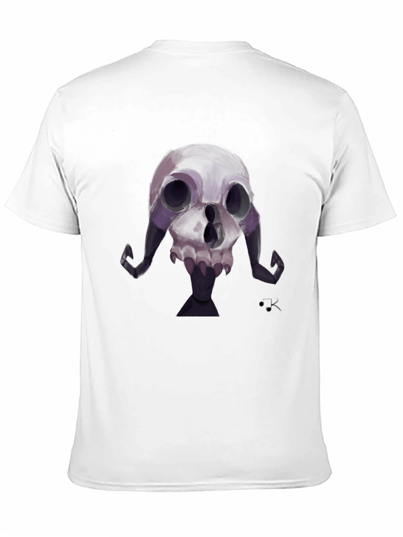 Skull Graphic Tee - Unique Gothic Design