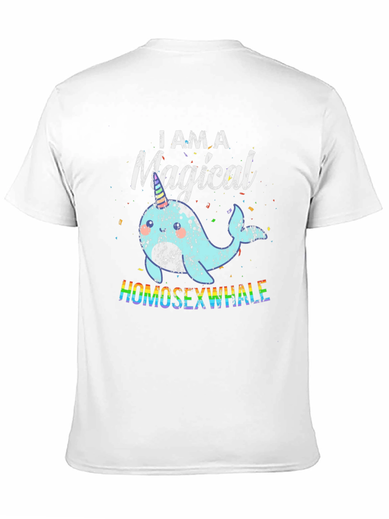 Magical Homosexwhale Graphic Tee