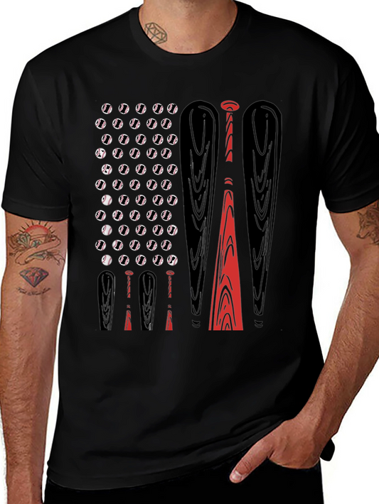 Baseball Flag Graphic Tee