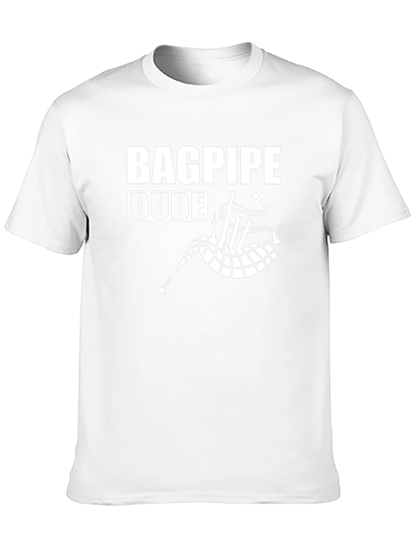 Bagpipe Dude Graphic T-Shirt