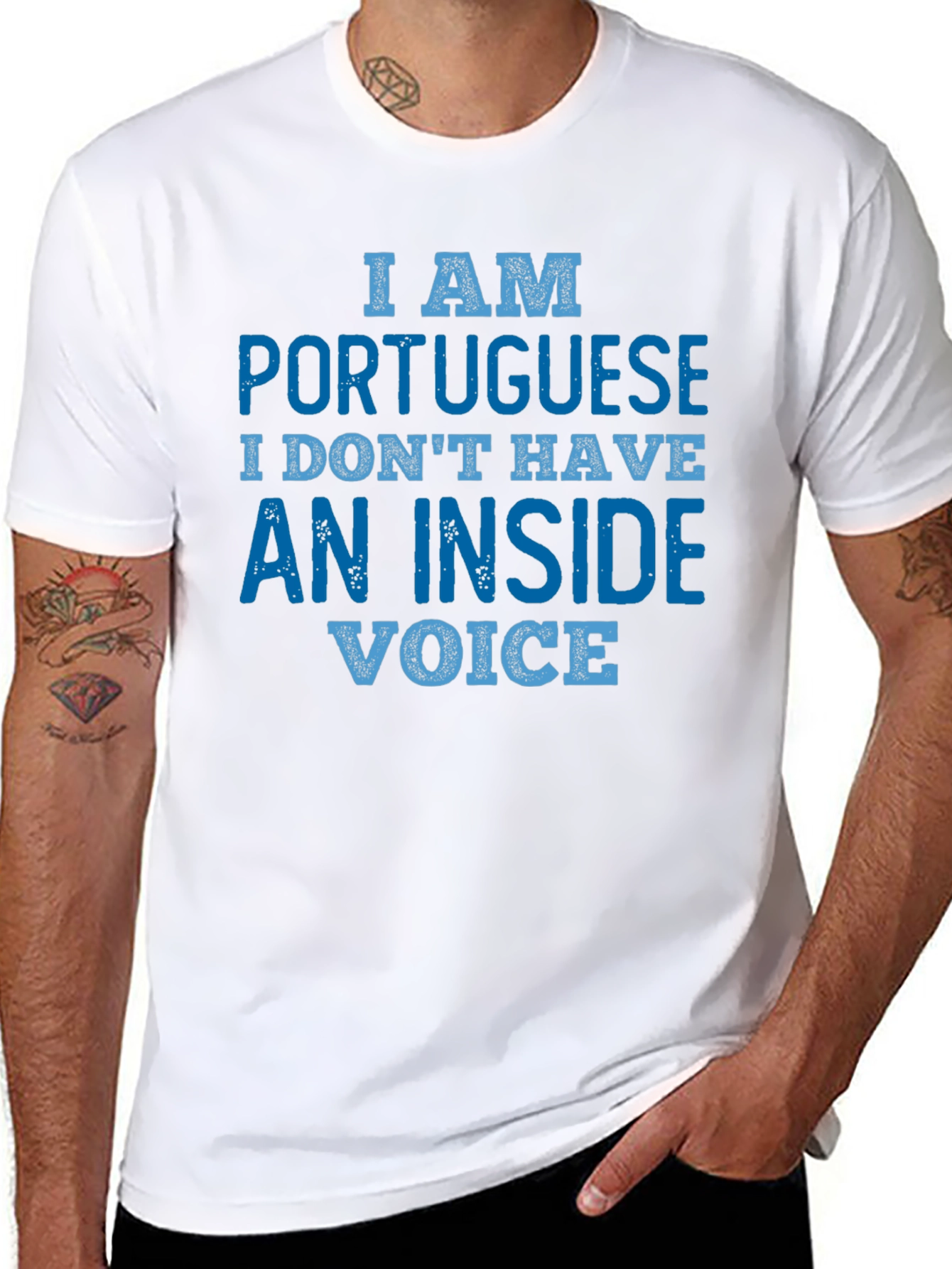 Portuguese Inside Voice Graphic Tee