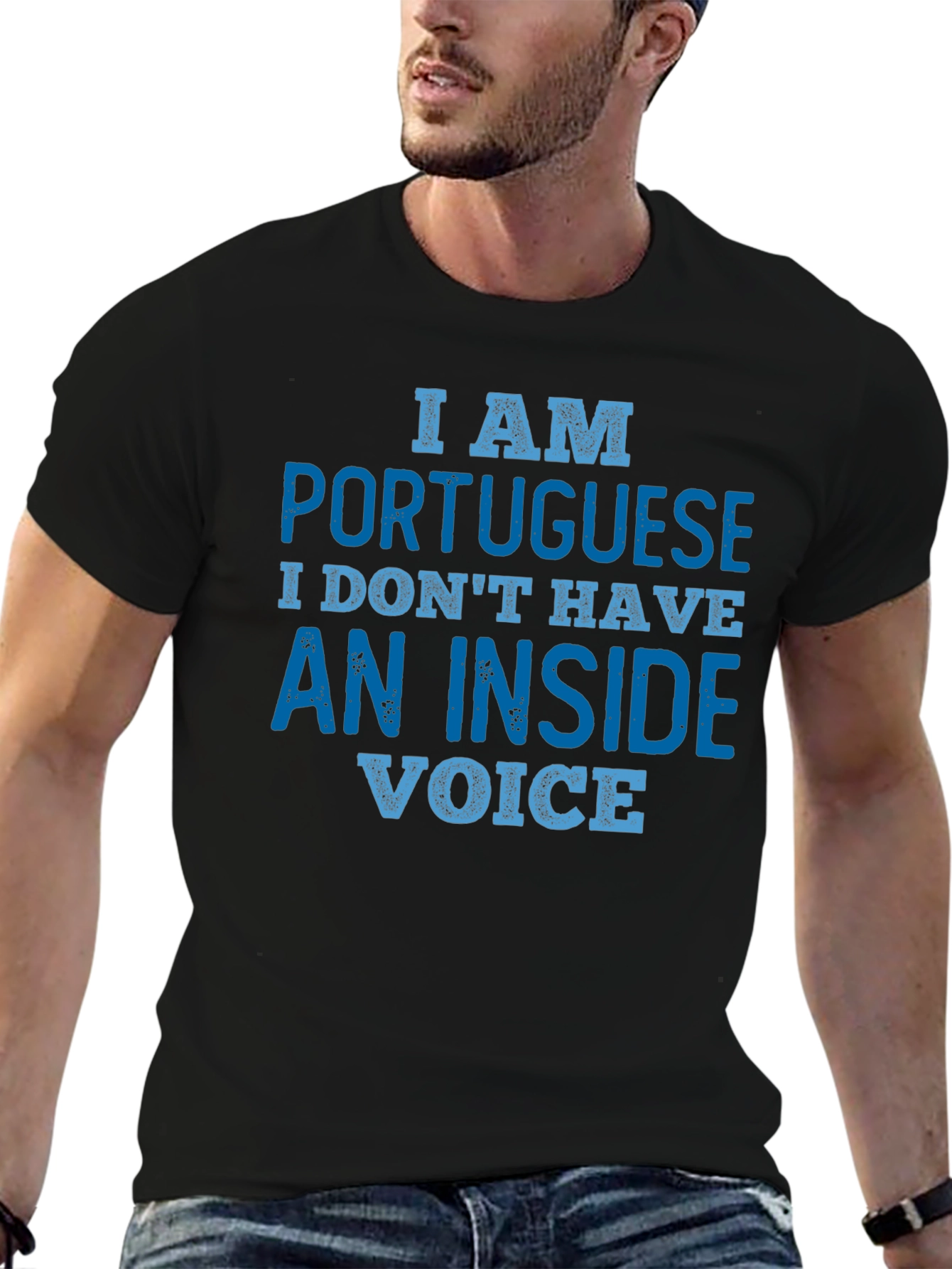 Portuguese Inside Voice Graphic Tee