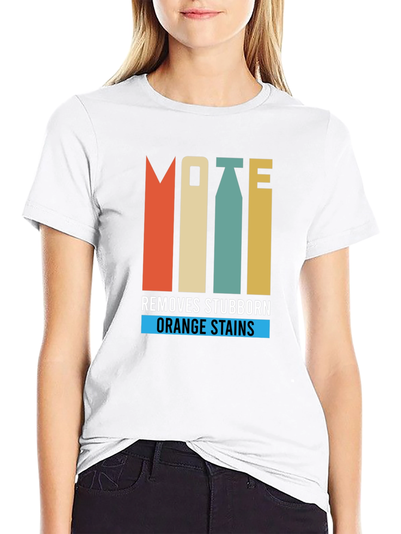 Mote Removes Stubborn Orange Stains Graphic Tee