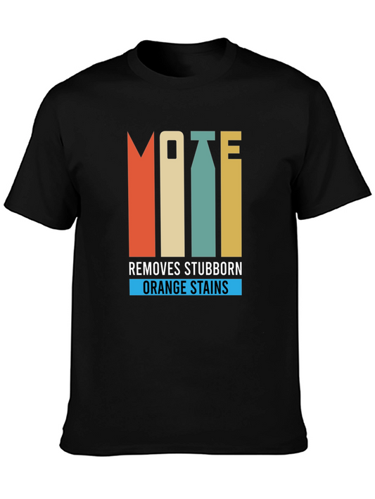 Mote Removes Stubborn Orange Stains Graphic Tee