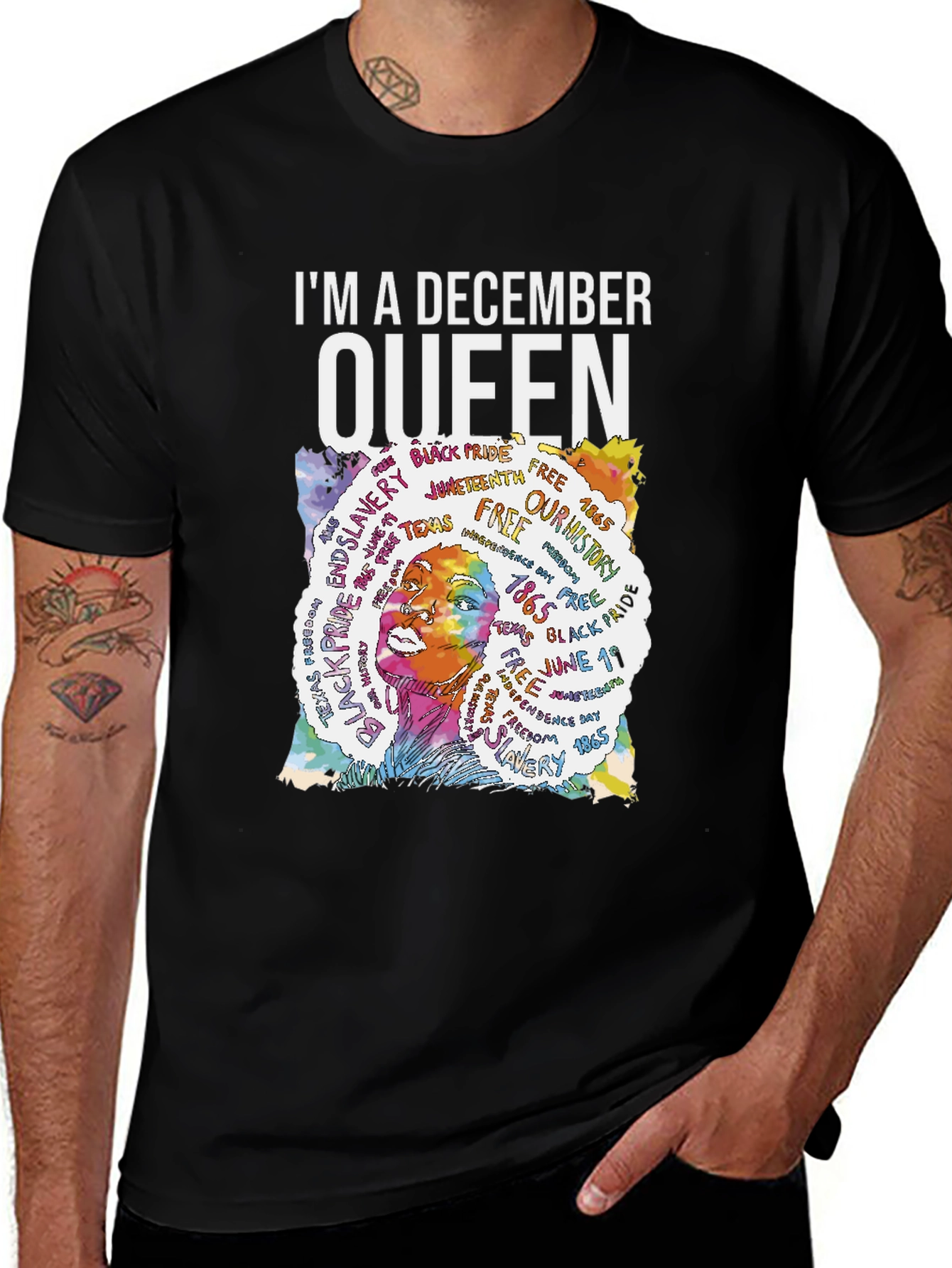 December Queen Black History T-Shirt
