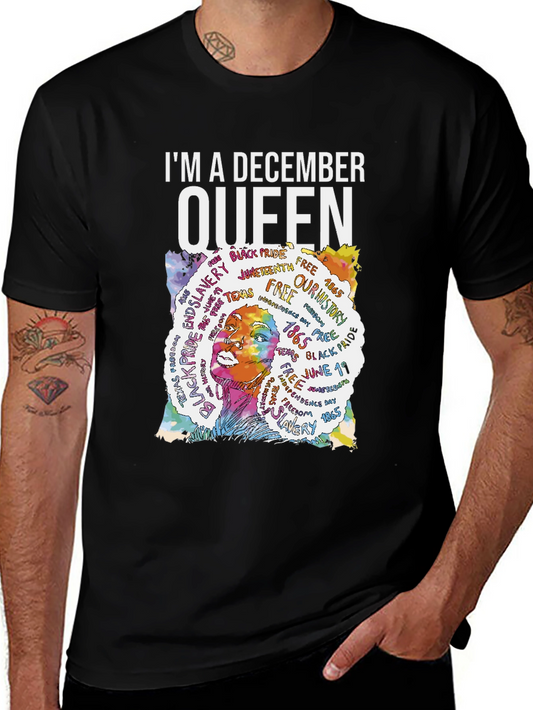 December Queen Black History T-Shirt