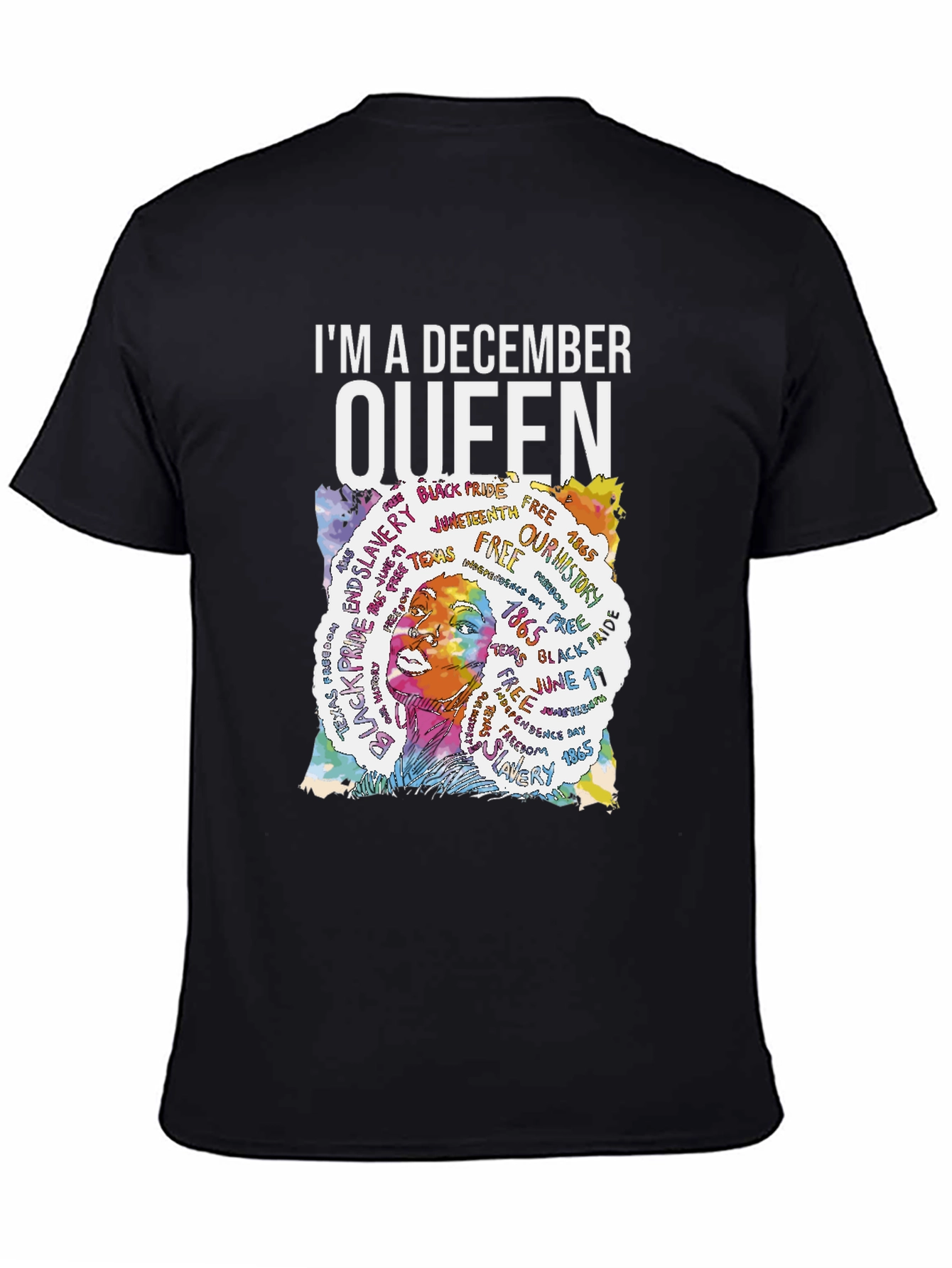 December Queen Black History T-Shirt