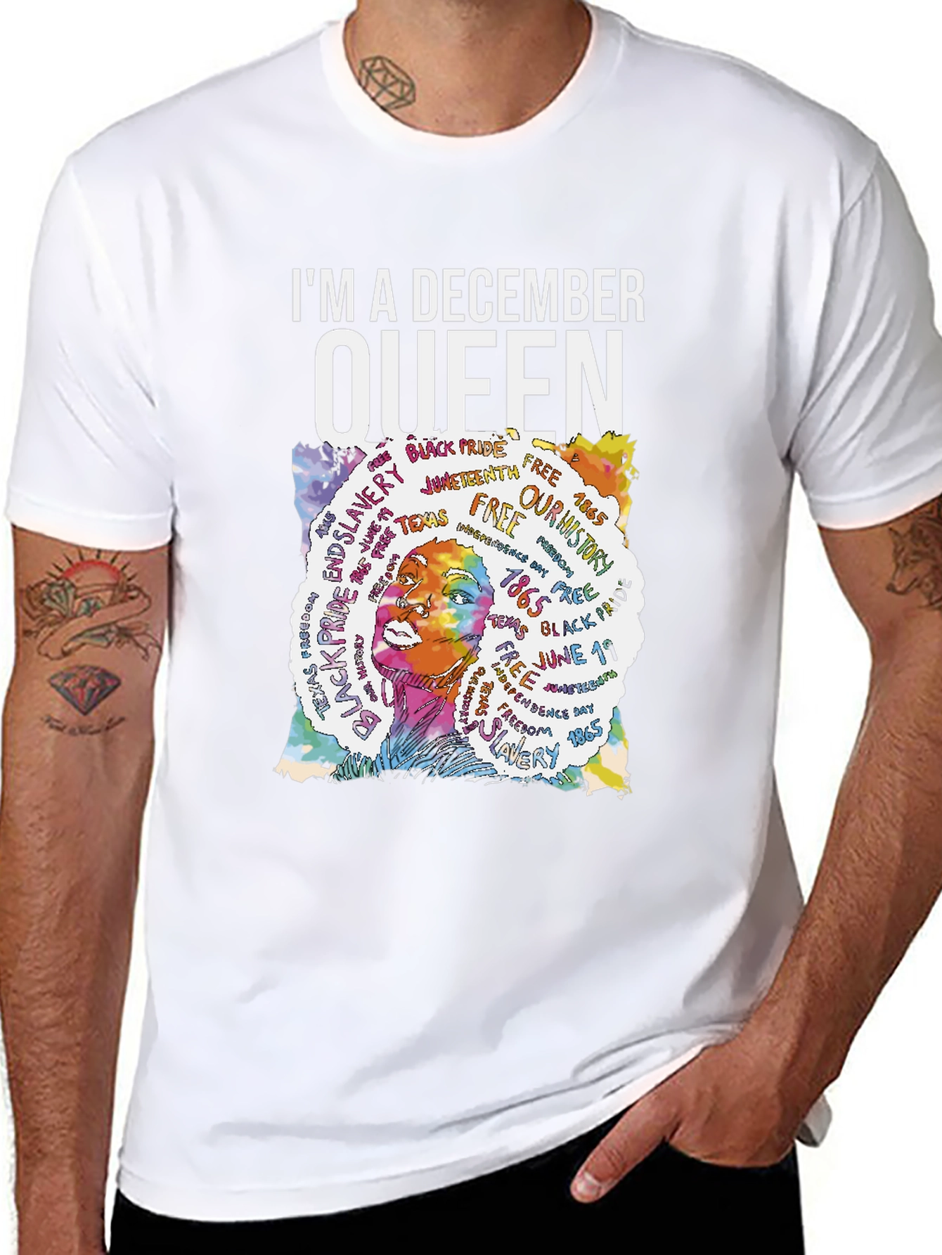 December Queen Black History T-Shirt