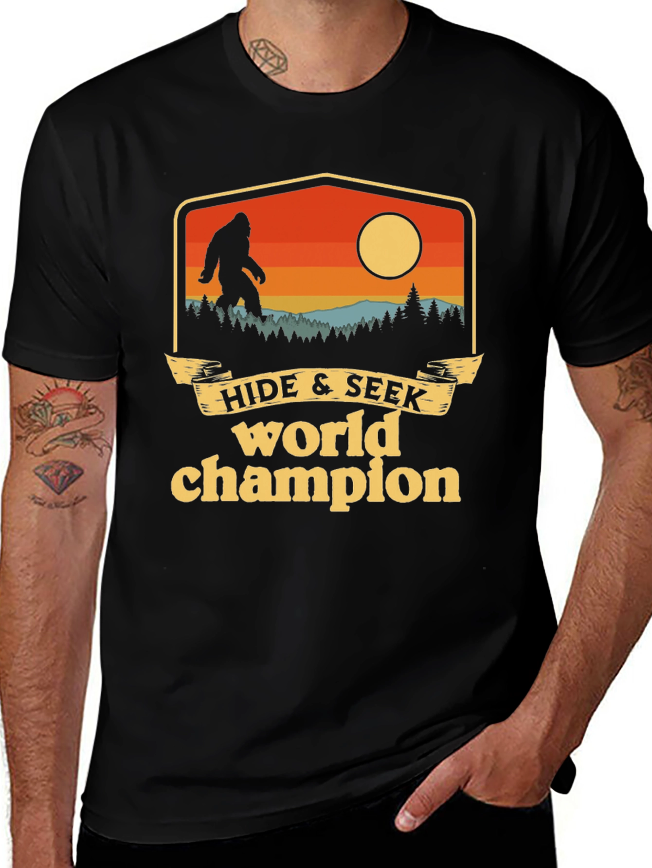Hide & Seek World Champion Bigfoot T-Shirt