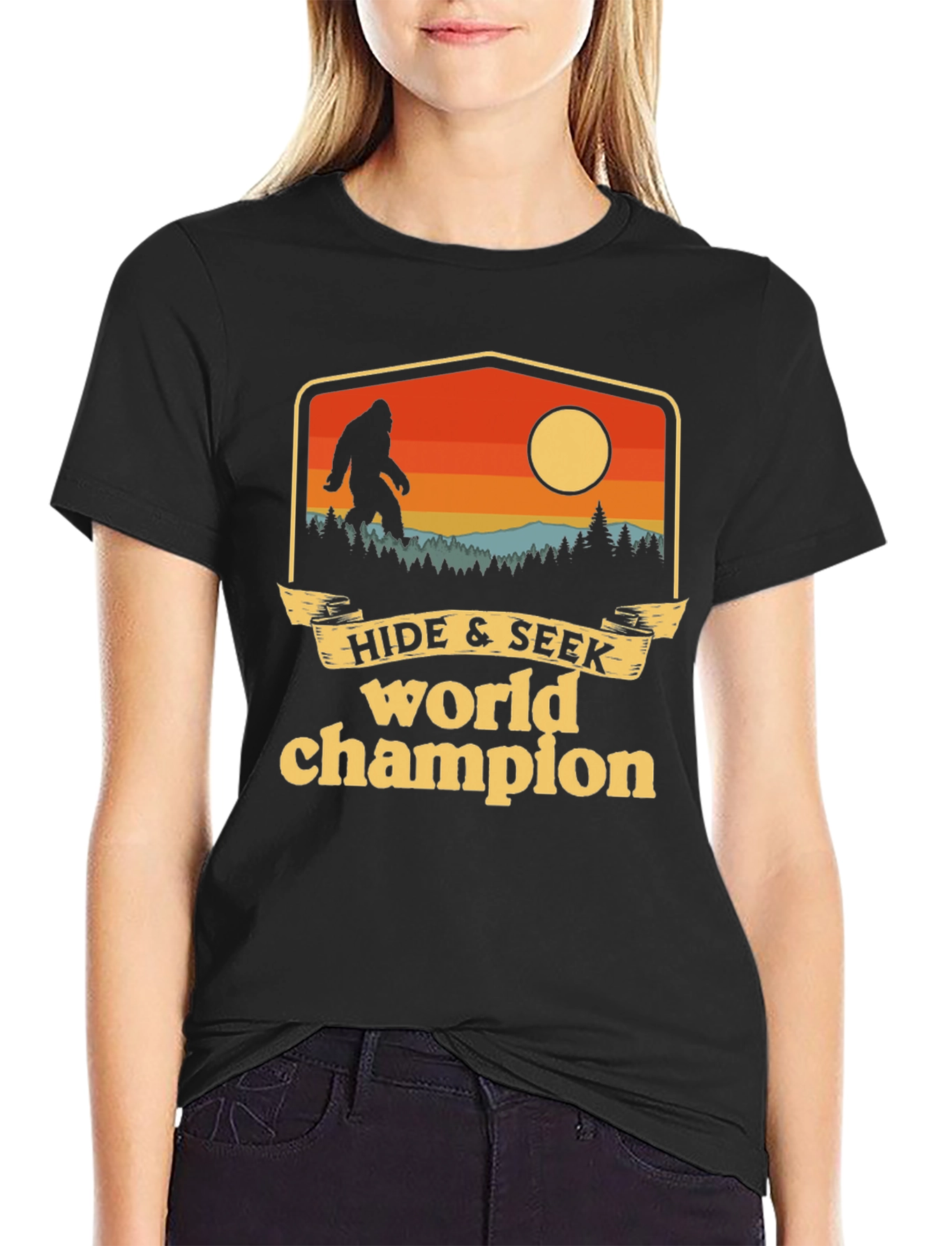 Hide & Seek World Champion Bigfoot T-Shirt