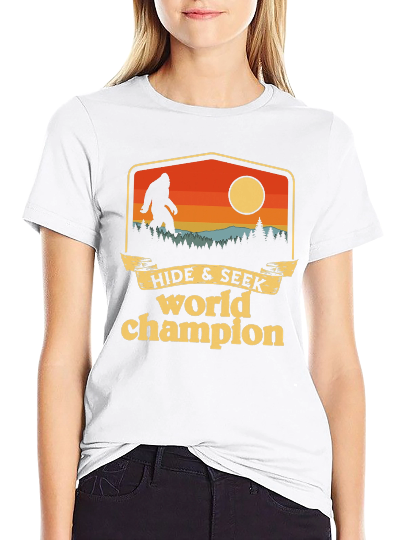 Hide & Seek World Champion Bigfoot T-Shirt