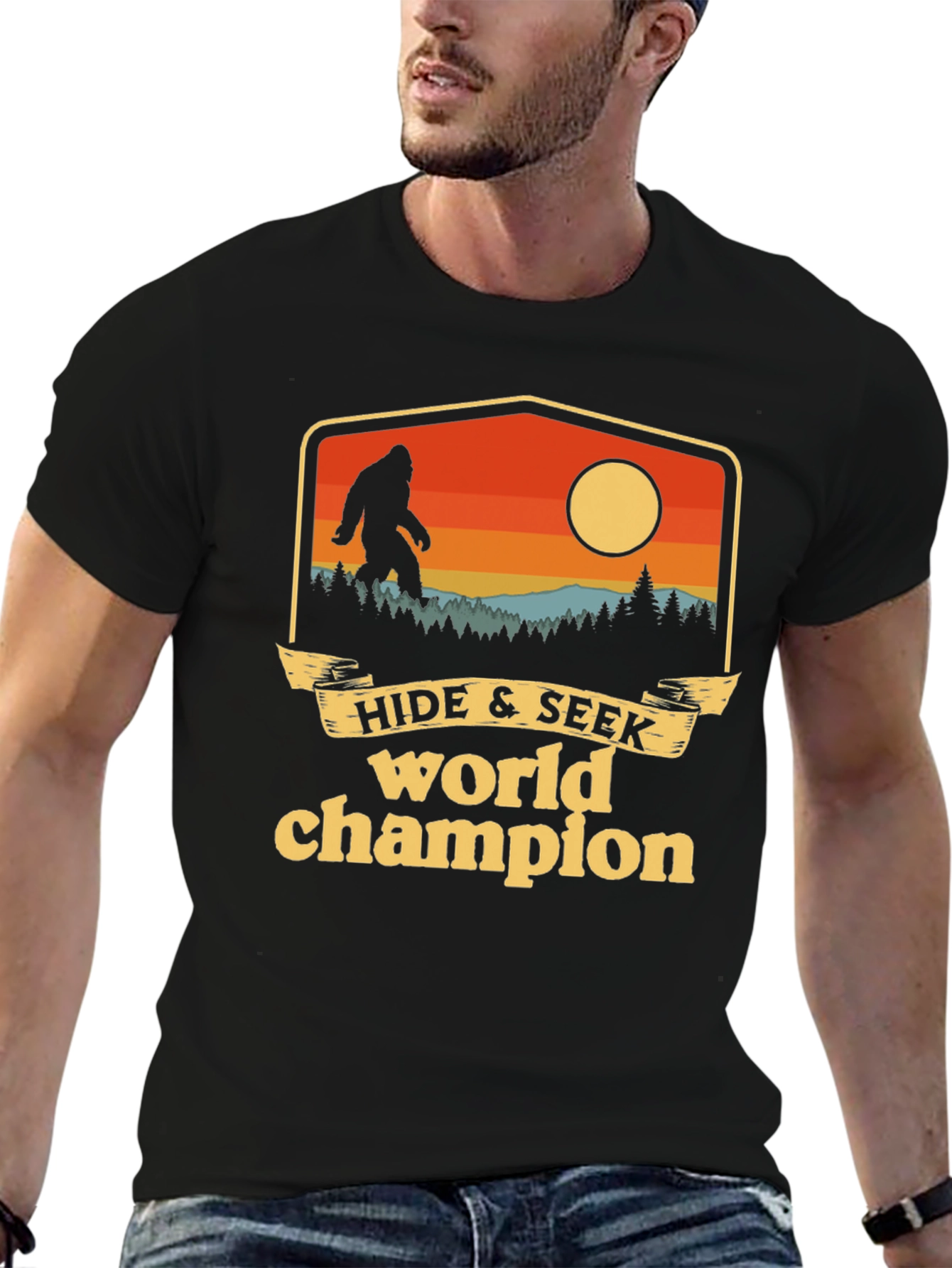 Hide & Seek World Champion Bigfoot T-Shirt