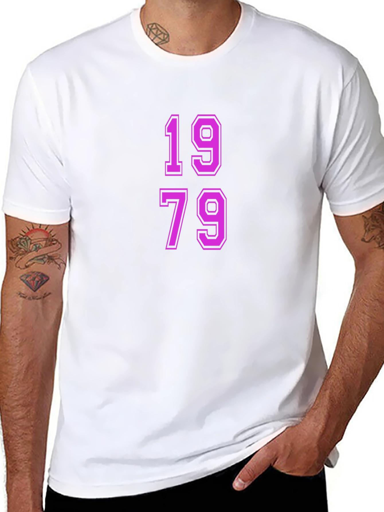Retro 1979 Graphic Tee - Birthday Gift