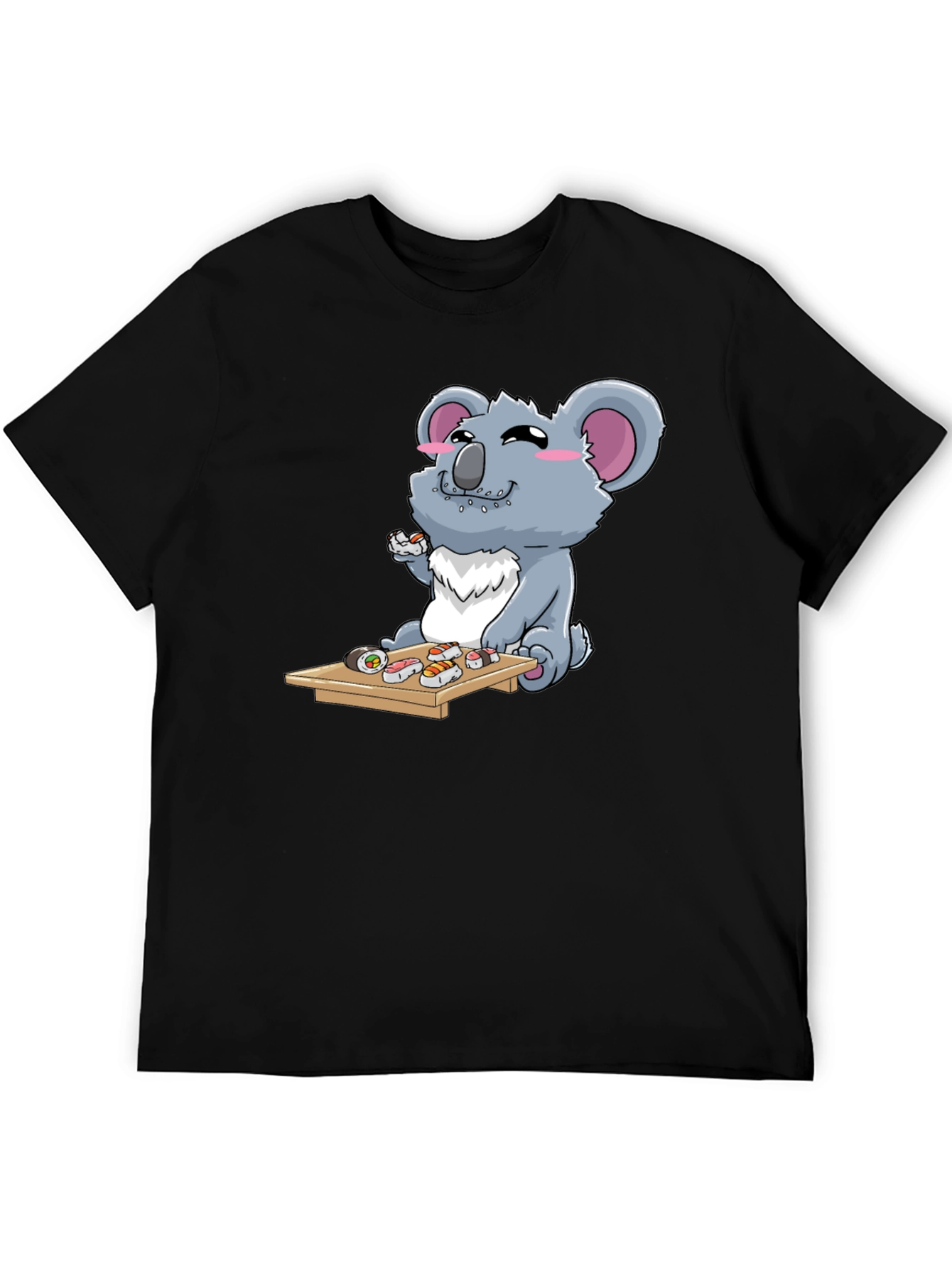 Koala Eating Sushi Graphic T-Shirt