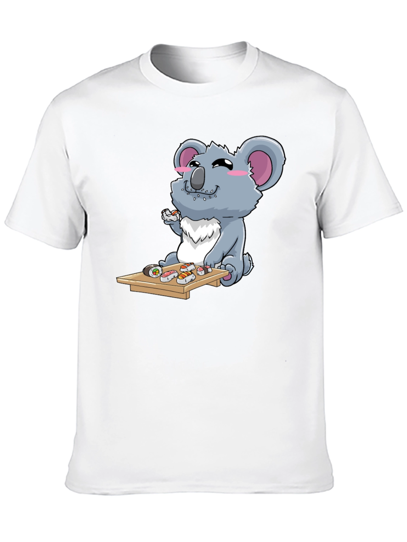 Koala Eating Sushi Graphic T-Shirt