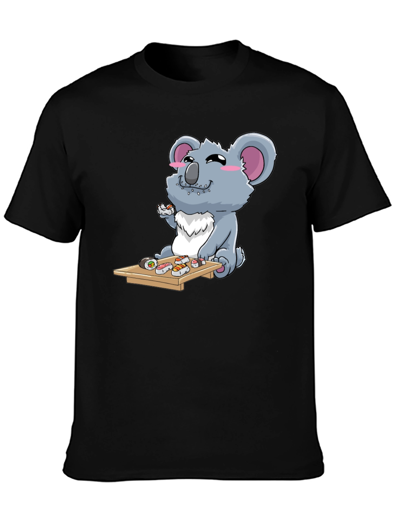 Koala Eating Sushi Graphic T-Shirt