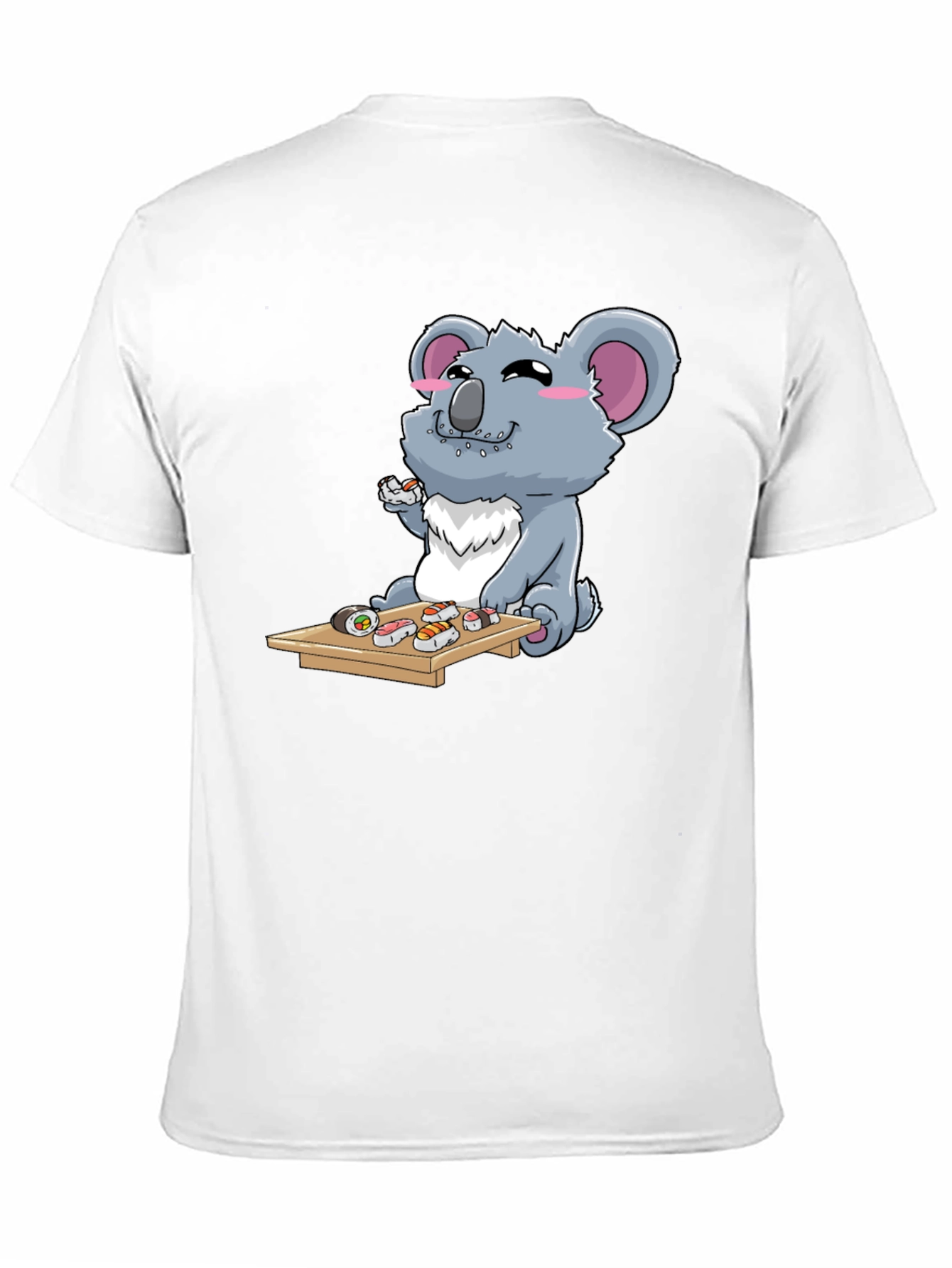 Koala Eating Sushi Graphic T-Shirt