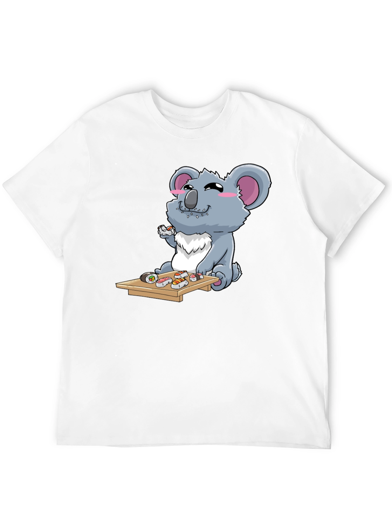 Koala Eating Sushi Graphic T-Shirt