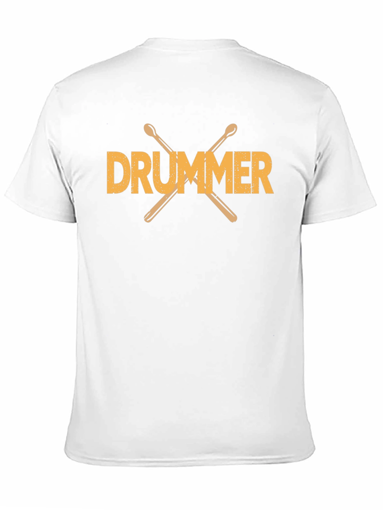 Drummer T-Shirt - Crossed Drumsticks Graphic Tee