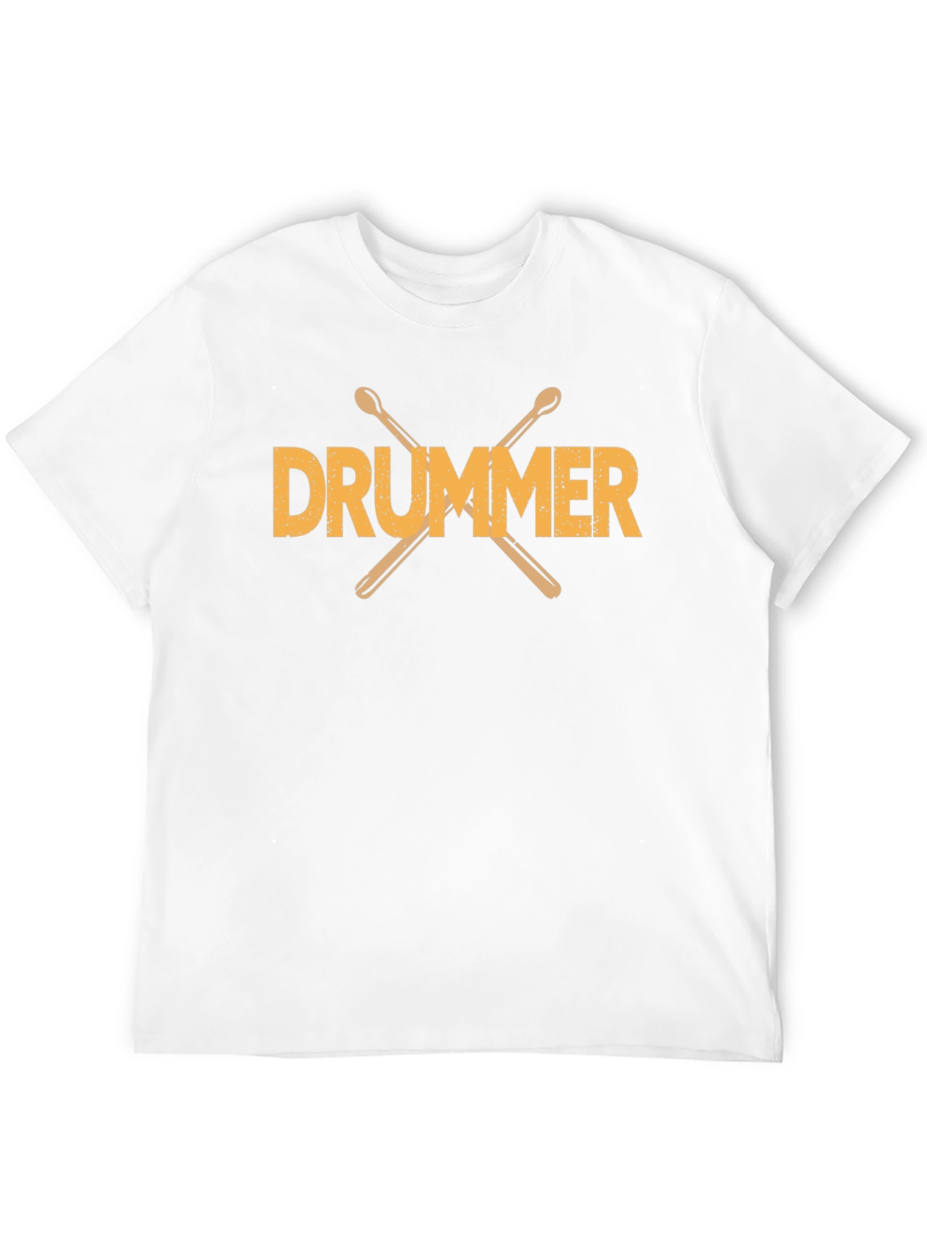 Drummer T-Shirt - Crossed Drumsticks Graphic Tee