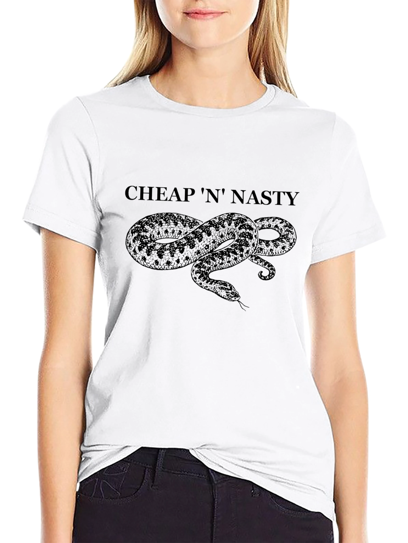 Cheap N Nasty Snake Graphic T-Shirt