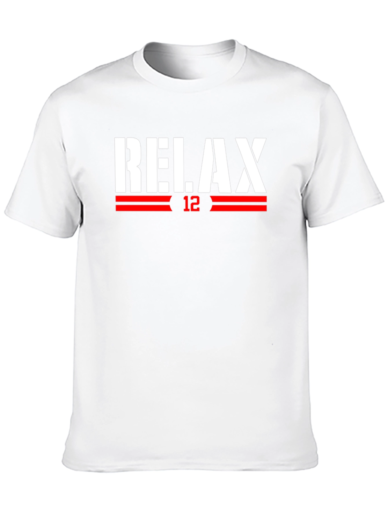 Relax 12 Graphic Tee - Comfort & Style