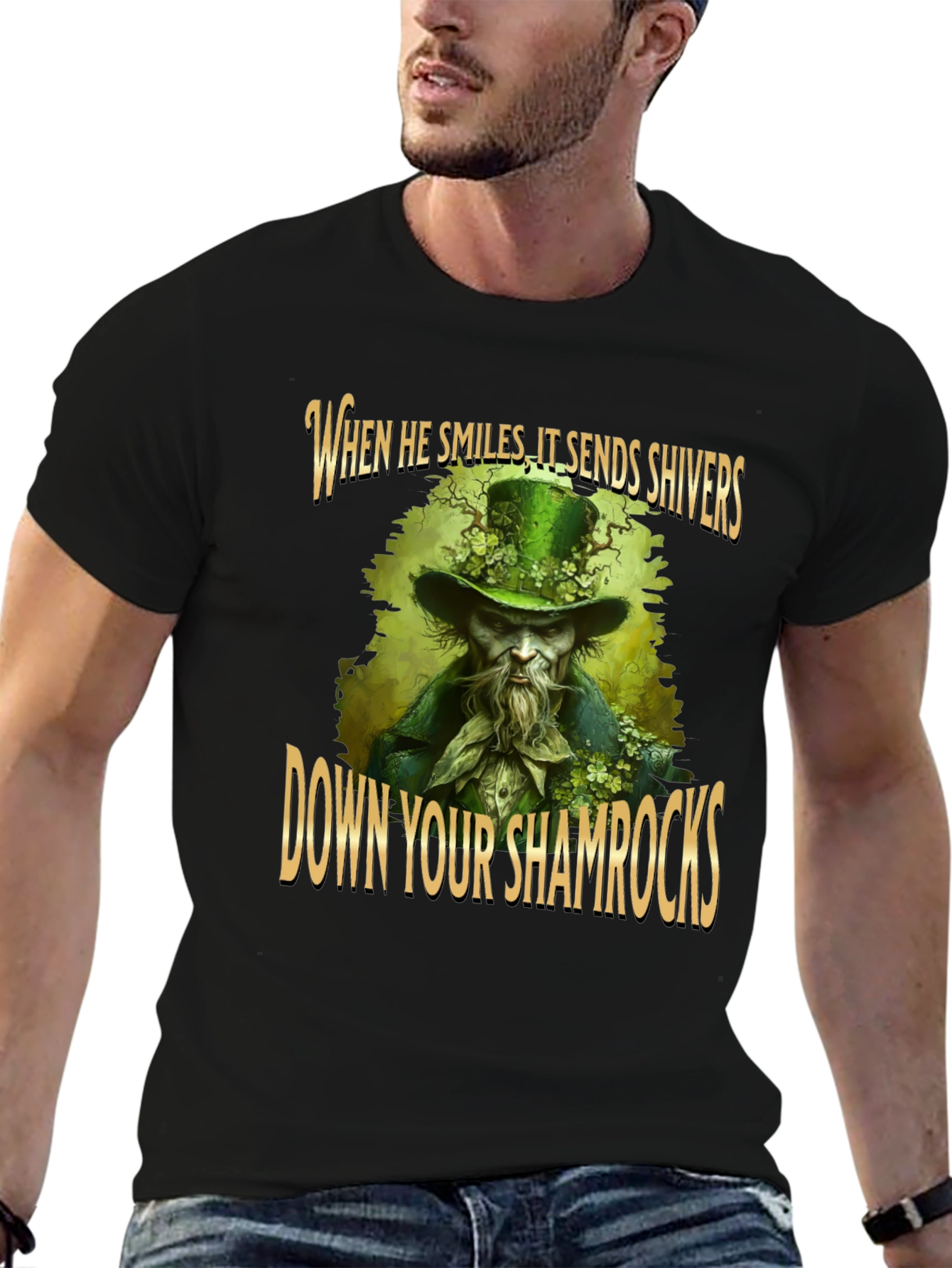 St. Patricks Day Shamrock Graphic Tee