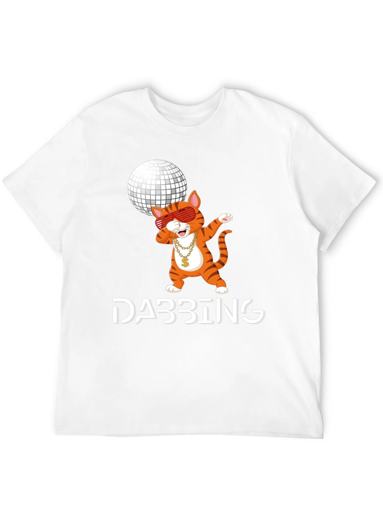 Dabbing Cat T-Shirt - Funny Graphic Tee