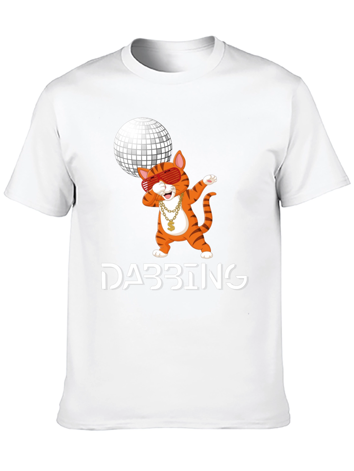 Dabbing Cat T-Shirt - Funny Graphic Tee