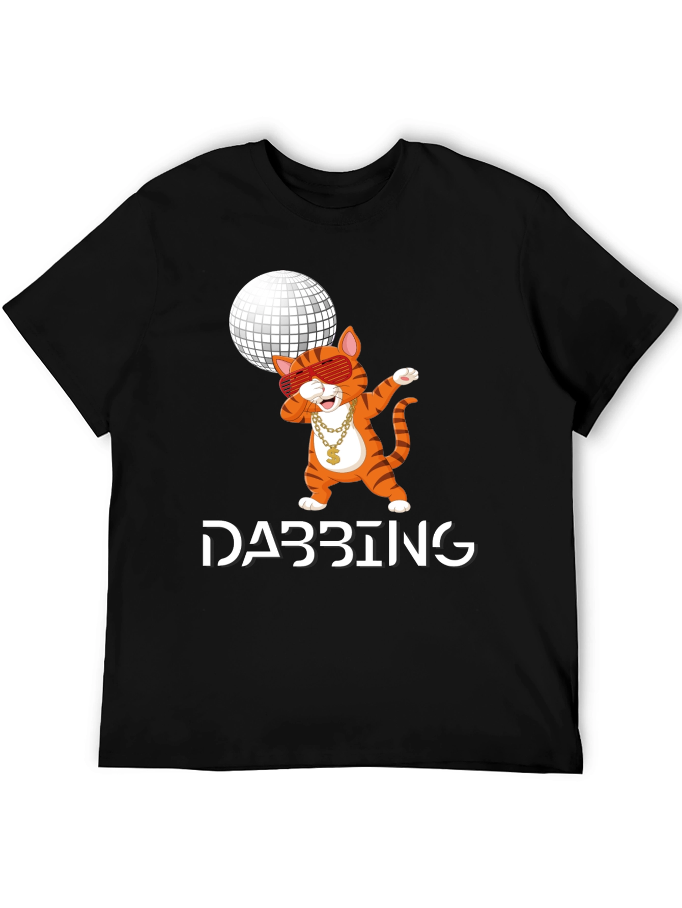 Dabbing Cat T-Shirt - Funny Graphic Tee