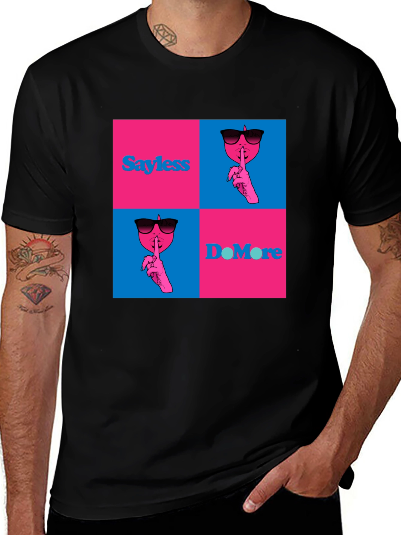 Say Less Do More Graphic Tee