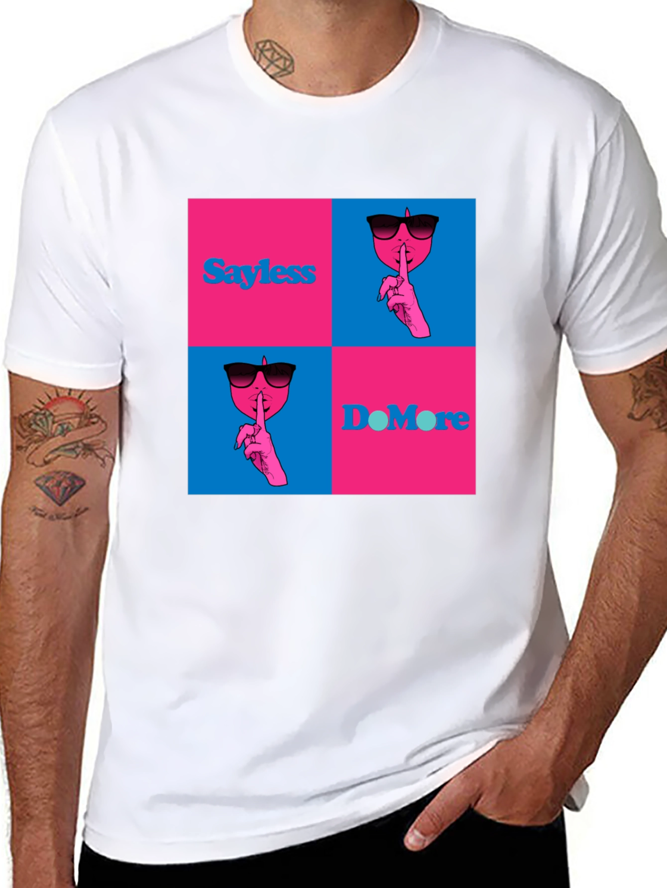 Say Less Do More Graphic Tee